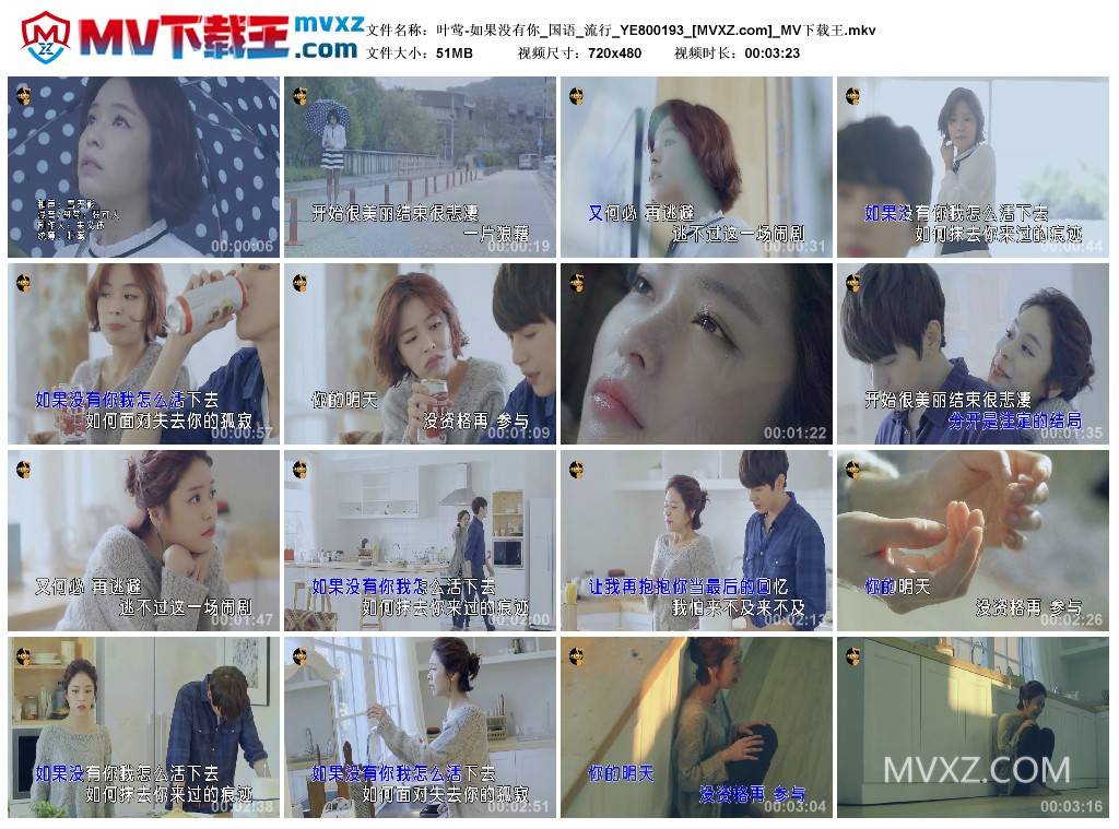 叶莺-如果没有你_国语_流行_YE800193